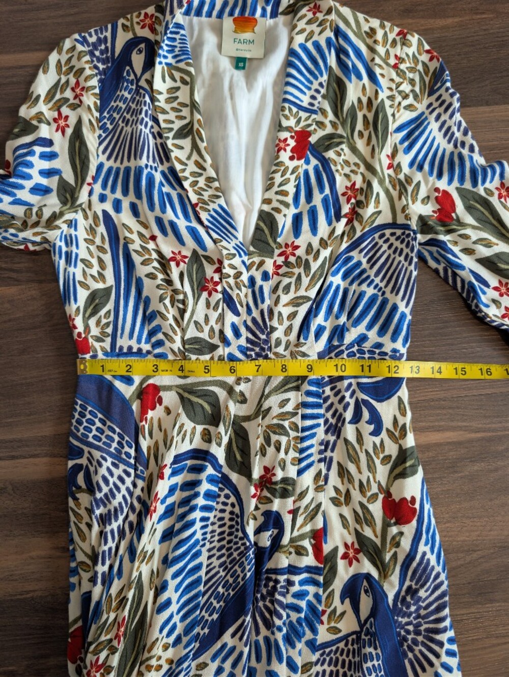 Farm Rio Macaw Flight Dress - Picture 12 of 13